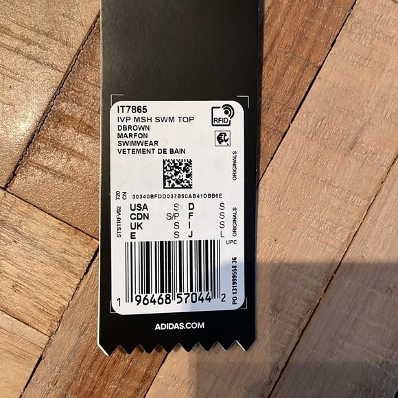 IVY PARK brown swim top - Picture 4 of 4